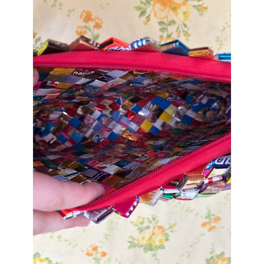 Fun Colorful Wrapper Shoulder Bag - Picture 2 of 5